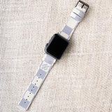 Apple Watch Band Damier LV Monogram Azur