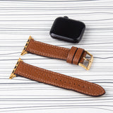 Apple Watch Band Brown Premium Flotter Leather