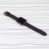 Apple Watch Band  Brown Premium Floater Leather