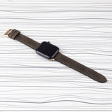 Copy of Apple Watch Band "Crazy Horse" Grey Leather