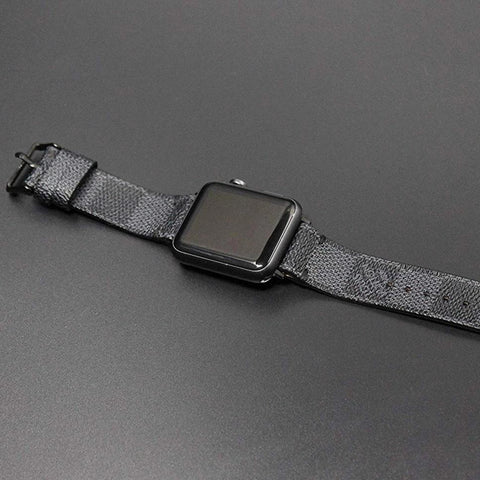 Apple Watch Band Damier LV Monogram Graphite